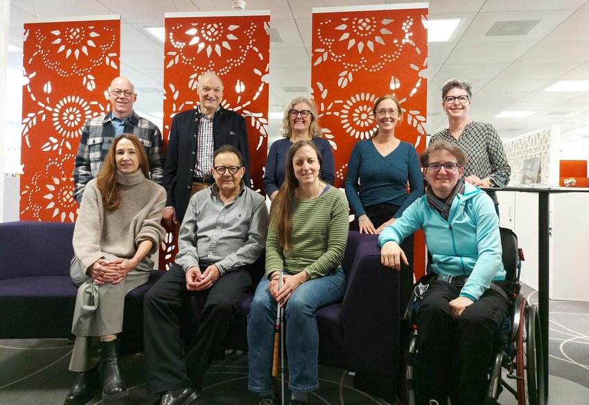 Mitglieder der Reisekommission im Büro Procap Reisen & Sport