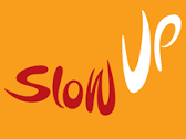 geschwungene Schrift, Slow Up Logo