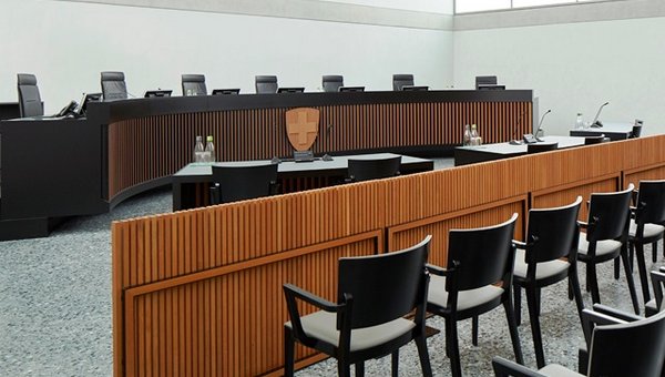 Innenansicht des Bundesverwaltungsgerichts in St. Gallen