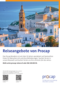 Procap Reisen - Reiseangebote von Procap - Ferienkatalog 2026
