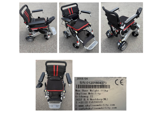 Fauteuil roulant électrique SmartChair (Skyline)