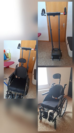 Küschall Compact (Manueller Rollstuhl) mit Scalamobil