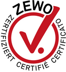 Logo de ZEWO : ZEWO zertifiziert certifié certificato