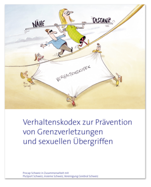 Titelseite der Broschüre Verhaltenskodex